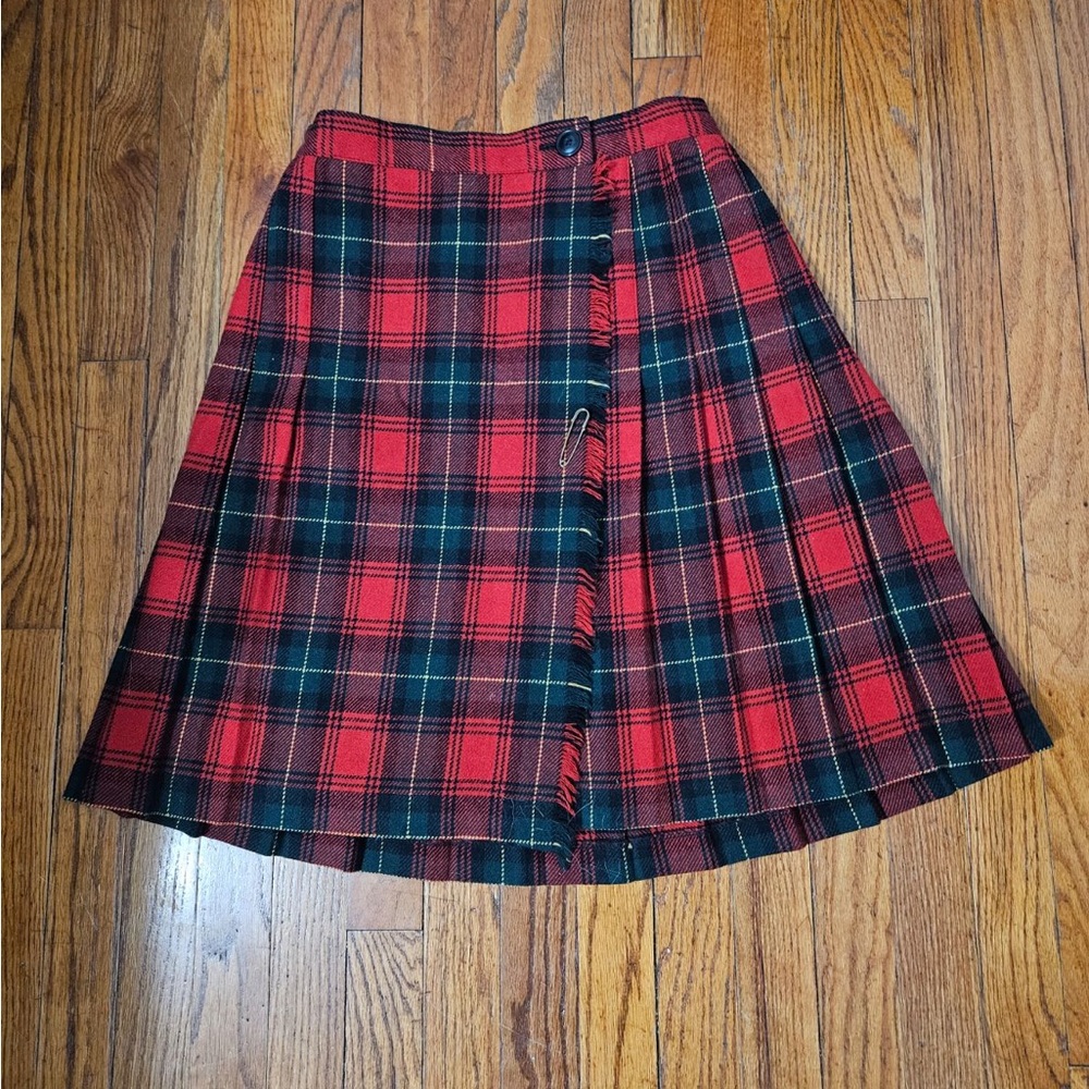 Norton Vintage plaid Skirt